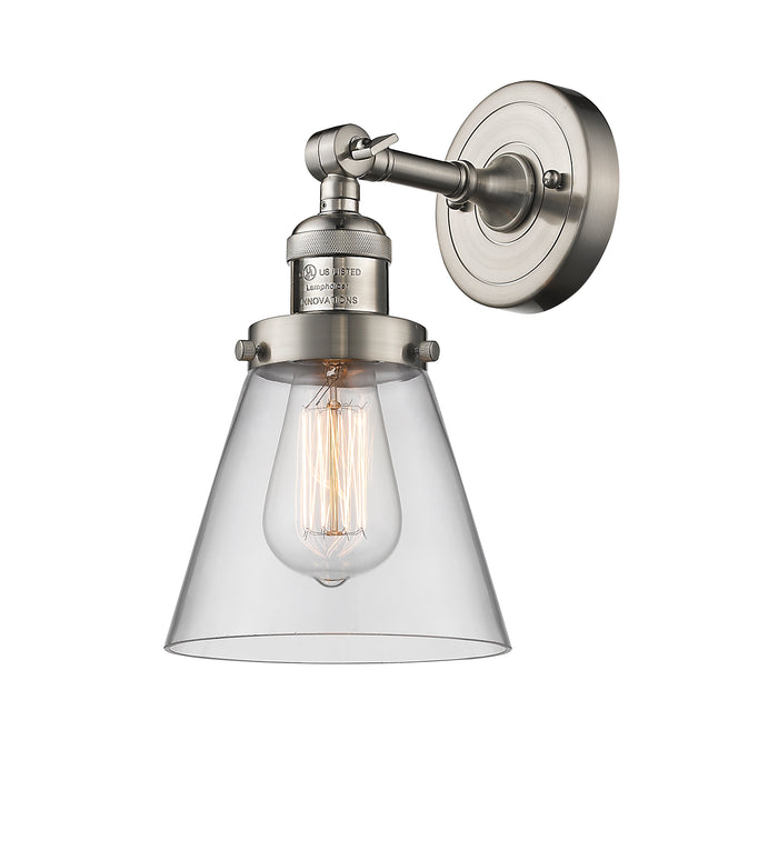 Brushed Satin Nickel / Clear