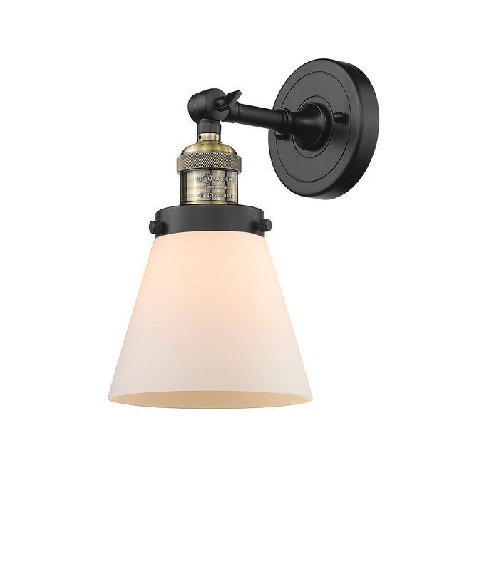 Black Antique Brass / Matte White