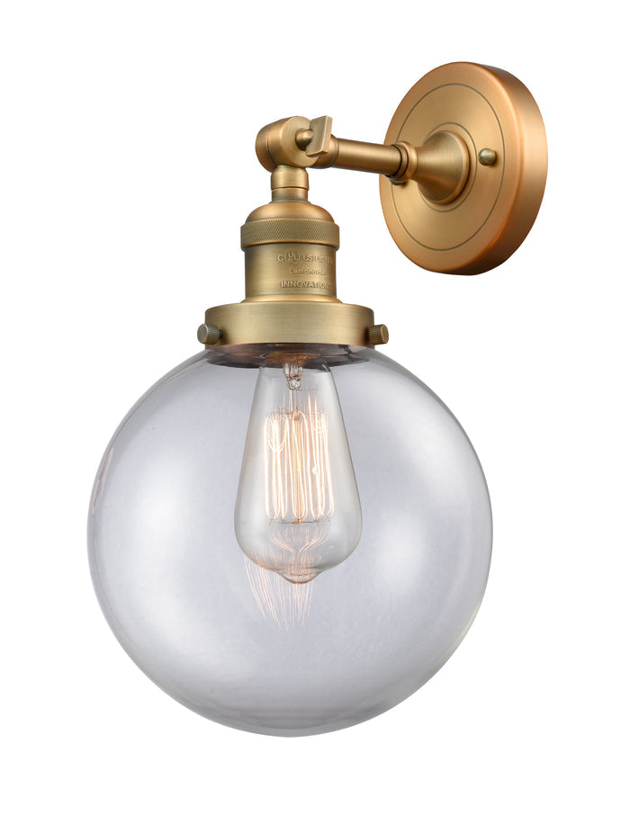 Brushed Brass / Clear