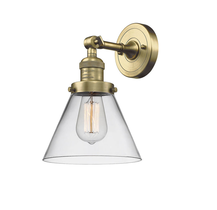 Franklin Restoration Sconce Cast Brass Finish