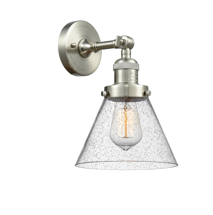 Brushed Satin Nickel / Seedy