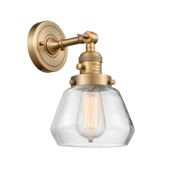 Brushed Brass / Clear