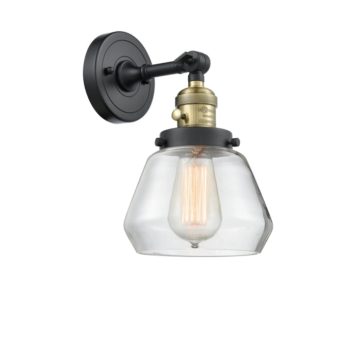 Franklin Restoration Sconce Cast Brass Steel