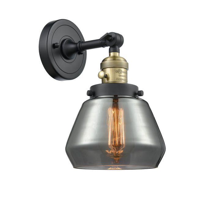 Black Antique Brass / Light Smoke