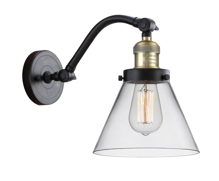Black Antique Brass / Clear