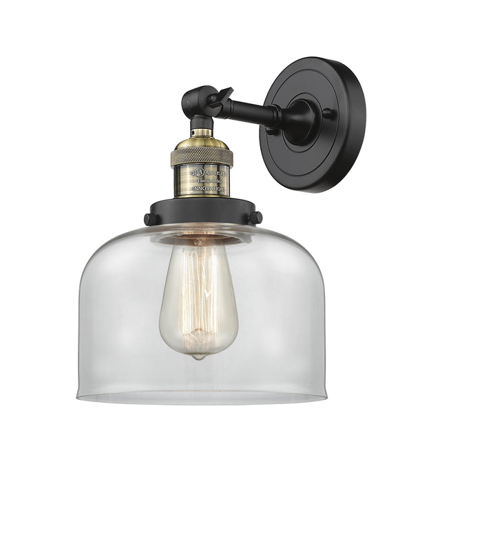Black Antique Brass / Clear