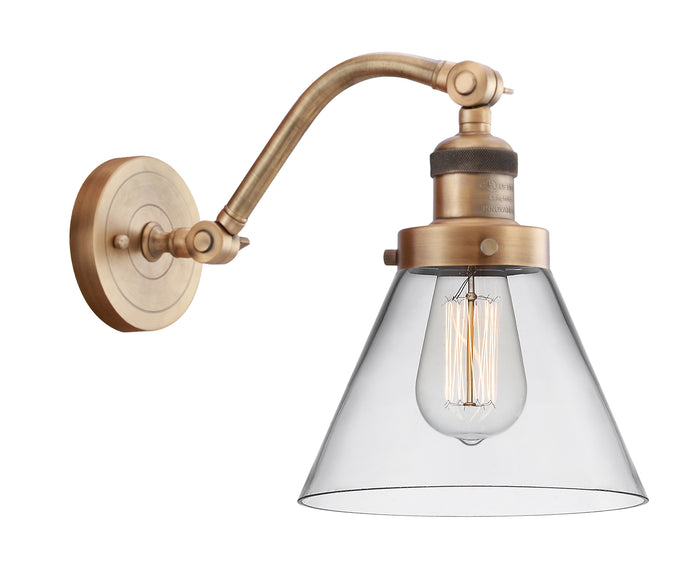 Brushed Brass / Clear
