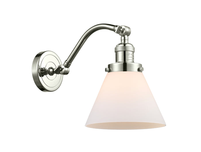 Polished Nickel / Matte White