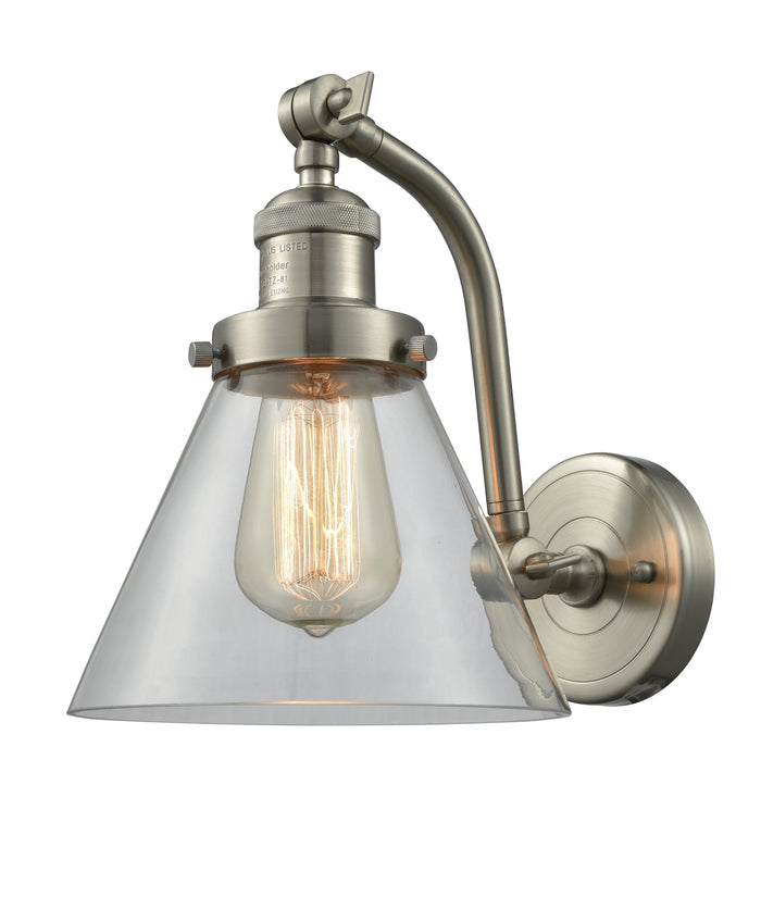 Brushed Satin Nickel / Clear
