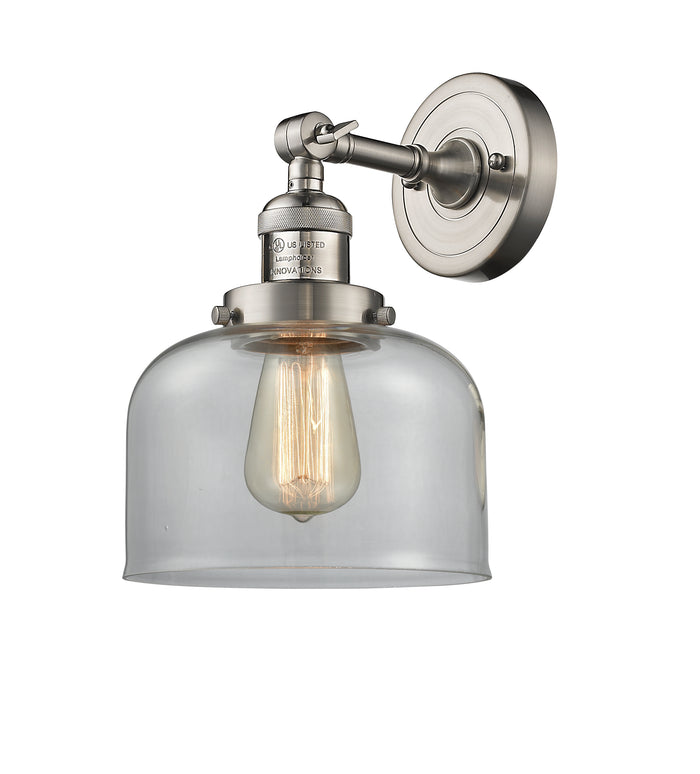 Brushed Satin Nickel / Clear