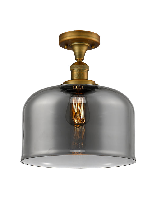 Brushed Brass / Light Smoke