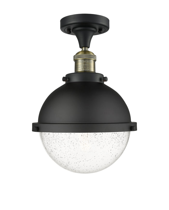 Franklin Semi-Flush Mount Brushed Satin Nickel