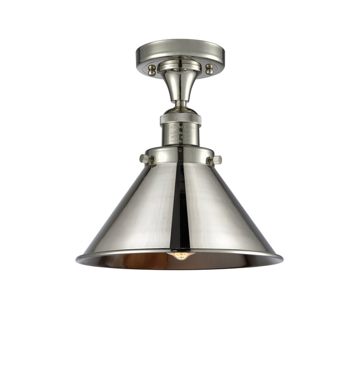 Franklin Semi-Flush Mount Brushed Satin Nickel