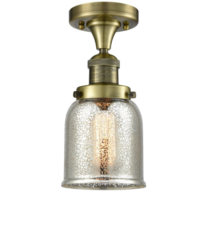 Franklin Semi-Flush Mount Brushed Satin Nickel