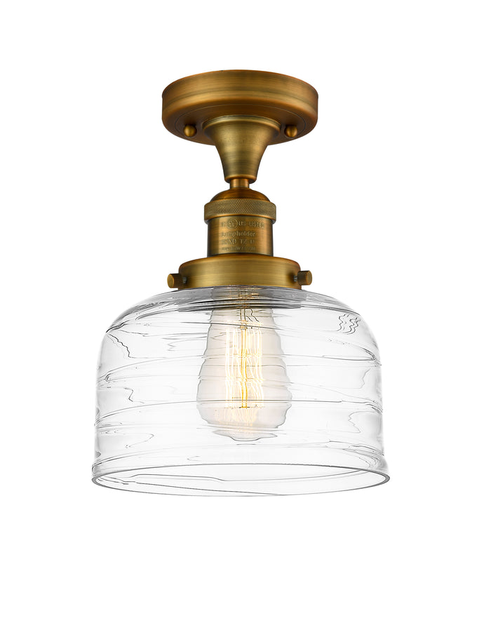 Franklin Semi-Flush Mount Brushed Satin Nickel