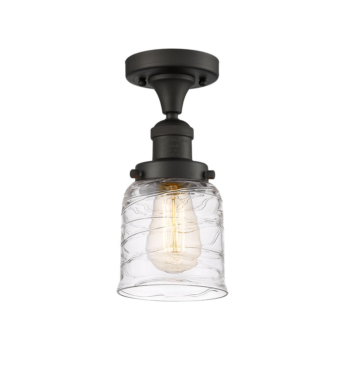 Franklin Semi-Flush Mount Brushed Satin Nickel