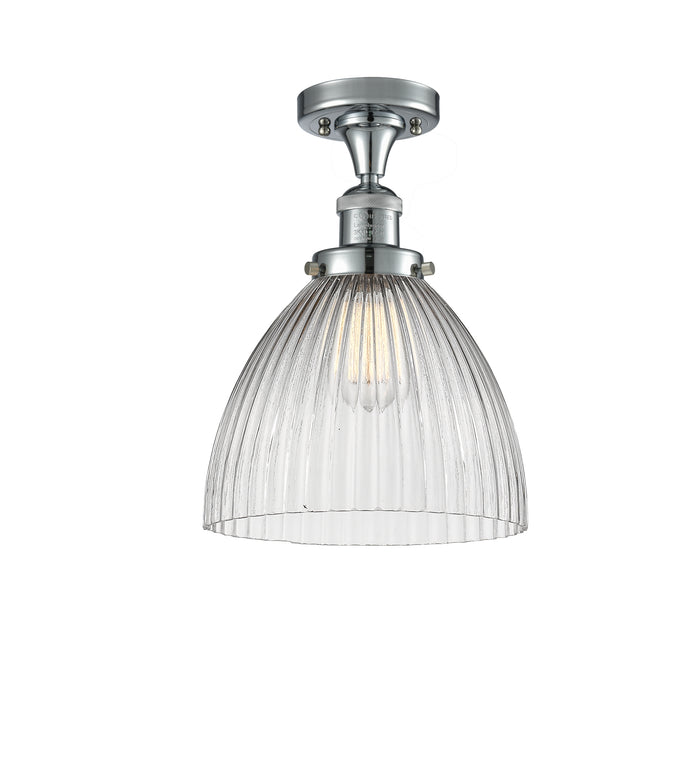 Franklin Semi-Flush Mount Brushed Satin Nickel