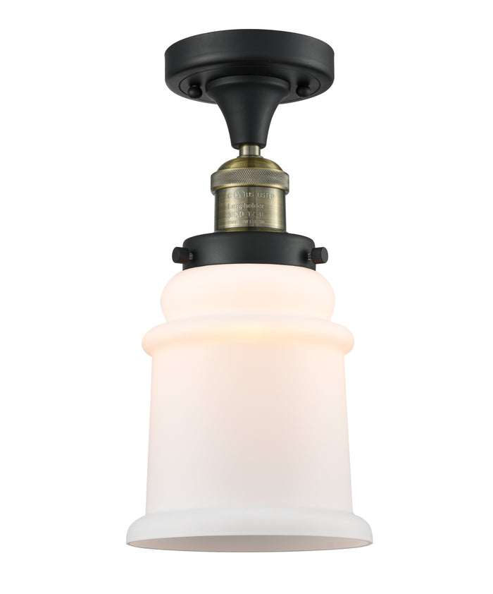 Franklin Semi-Flush Mount Brushed Satin Nickel