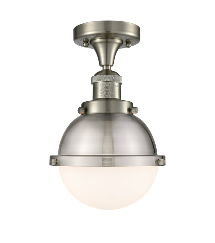 Franklin Semi-Flush Mount Satin Nickel