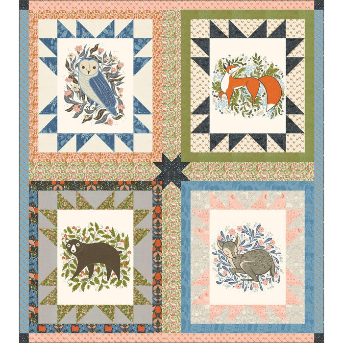 Frolic in Florals Quilt Pattern - PDF - Gingiber