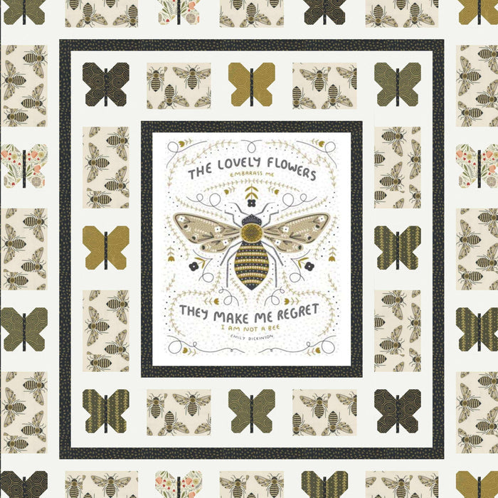 Happiness is a Butterfly Quilt Pattern - PDF - Gingiber