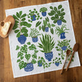 Limited Time Houseplant Tea Towel - Gingiber
