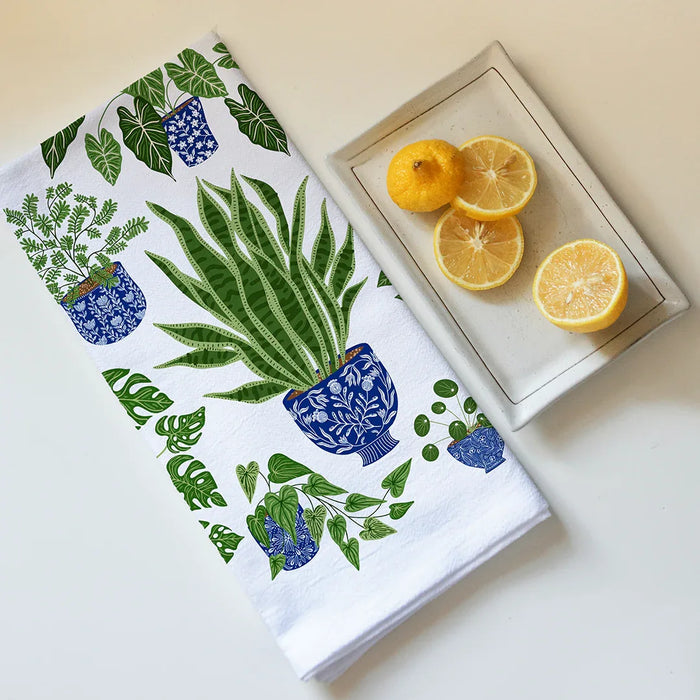 Limited Time Houseplant Tea Towel - Gingiber