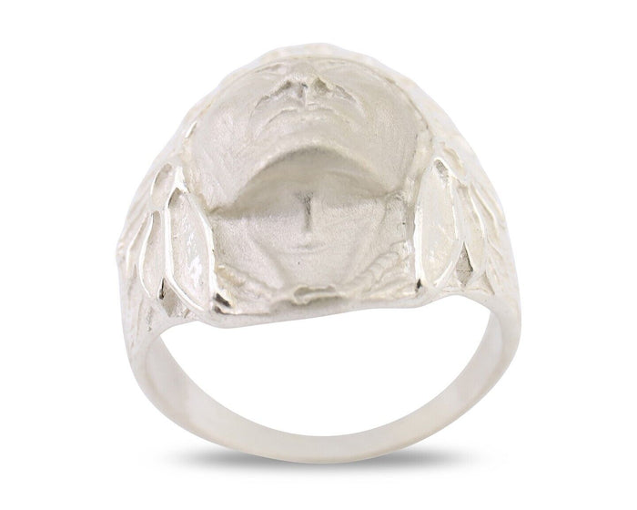 Indian Chief Ring 925 Sterling Silver SOLID CAST 925 STERLING SILVER Size 11.25