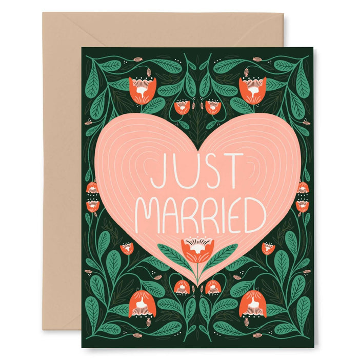Just Married Card - Gingiber