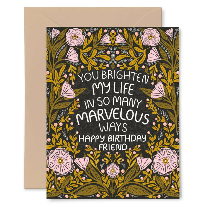 Marvelous Birthday Card - Gingiber