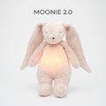 Moonie 2.0 Rose Organic Humming Bunny with Lamp