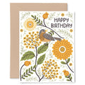 Mums and Robins Birthday Card - Gingiber