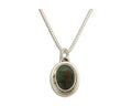 Navajo Necklace 925 Silver Natural Kingman Turquoise Native Artist C.2008