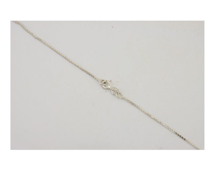 Navajo Necklace 925 Silver Natural Onyx Native Artist Signed M Montoya C.80's