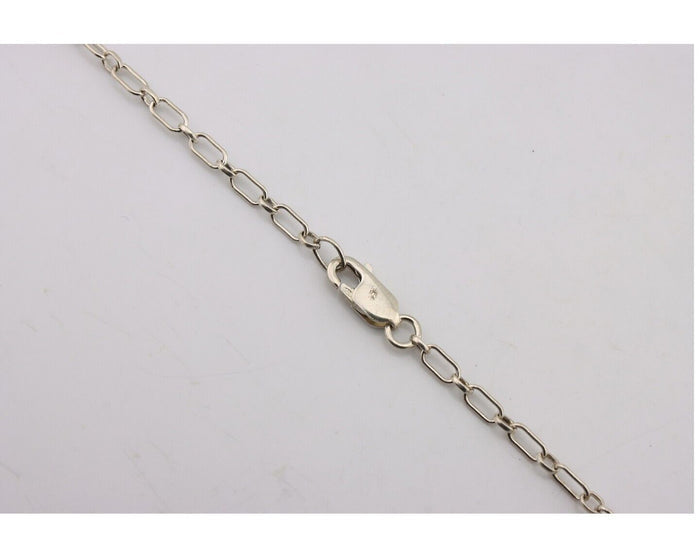 Navajo Necklace 925 Silver Natural Whole Slab Turquoise Signed Pictograph C.80's