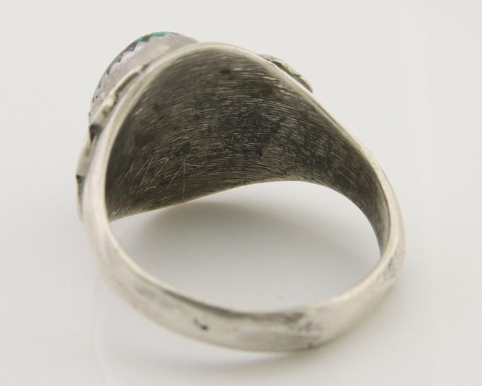Navajo Ring 925 Silver Turquoise Turpen's Pawn Vault Artist Native C.80's