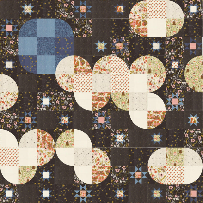 Nocturnal Sky II Quilt Pattern - PDF - Gingiber