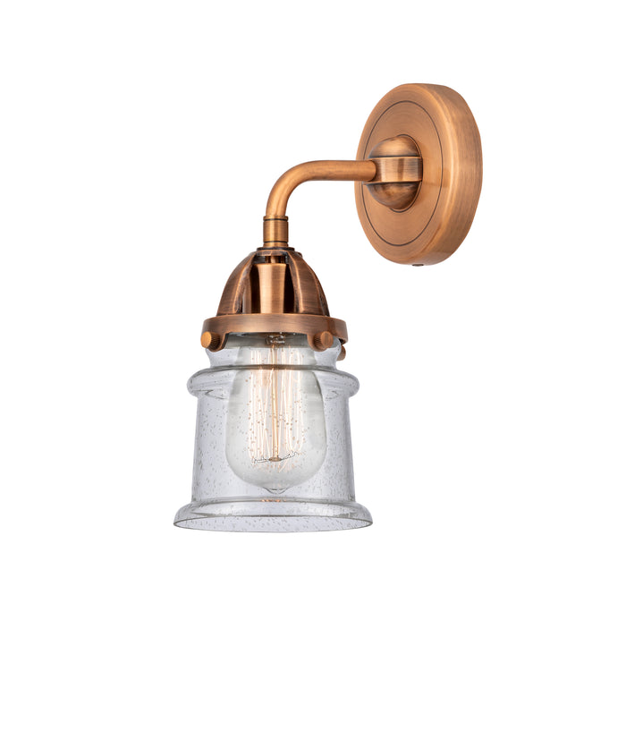 Nouveau 2 Sconce Brass Cast Glass