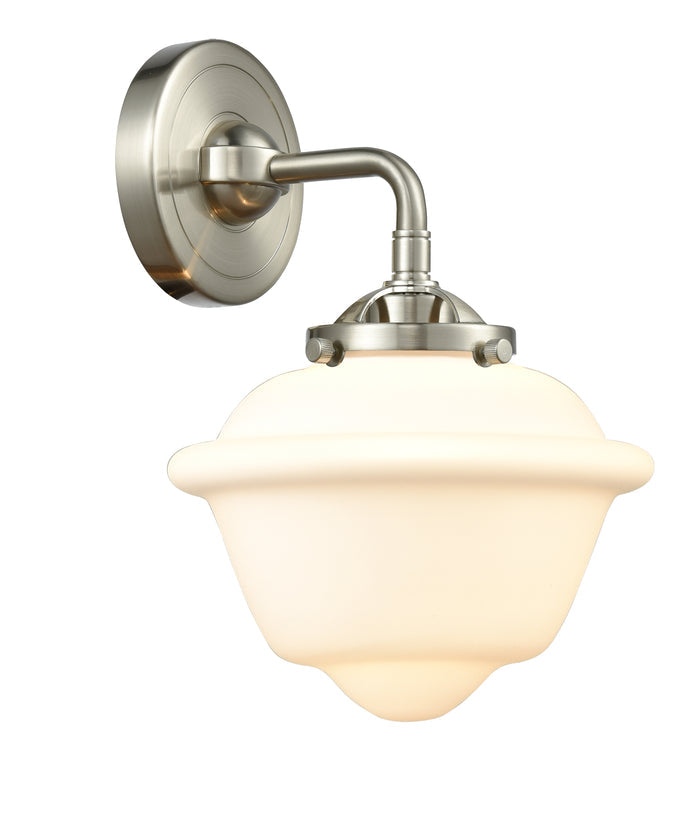 Brushed Satin Nickel / Matte White