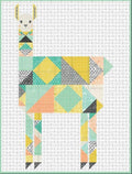 Patchwork Llama Quilt Pattern - PDF - Gingiber