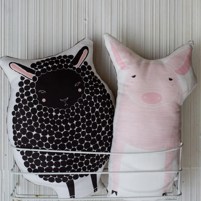Pig and Sheep Pillow Kits