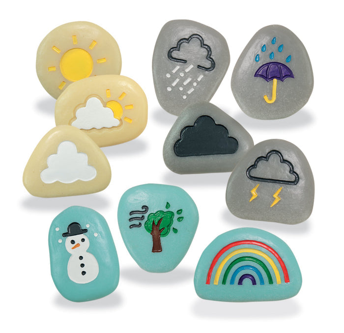 Yellow Door Weather Stones