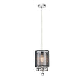 Radiant 1 Light Chrome Mini Pendant