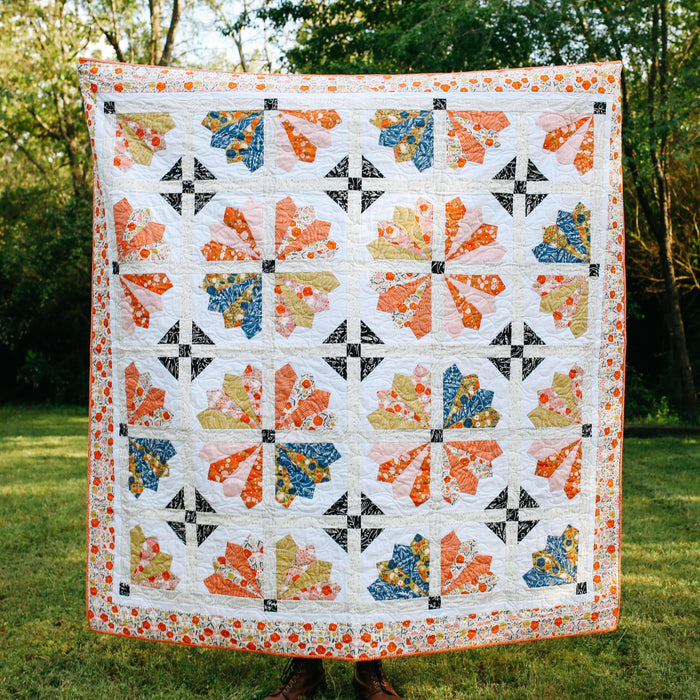 Retreat to the Garden Quilt Pattern - PDF - Gingiber