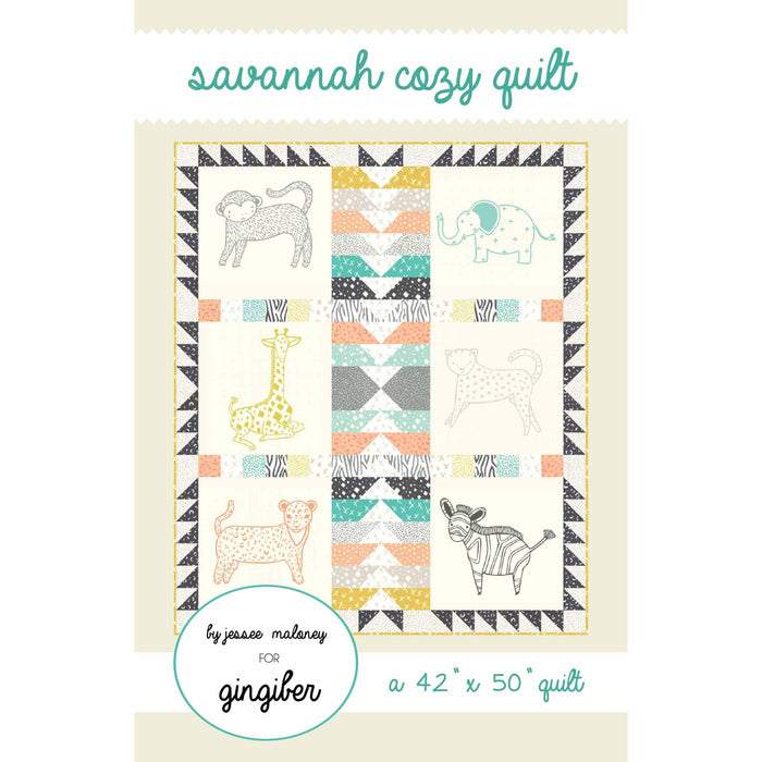 Savannah Cozy Quilt Pattern - PDF - Gingiber