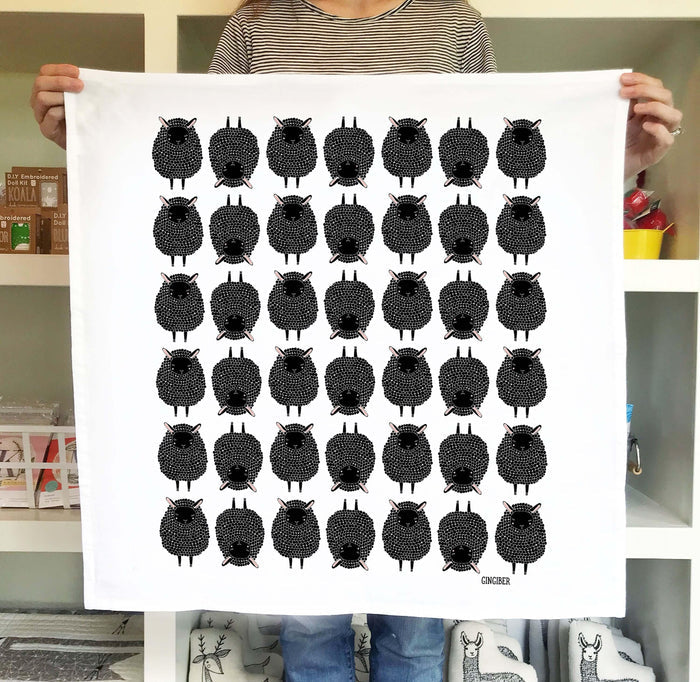 Sheep Tea Towel - Gingiber