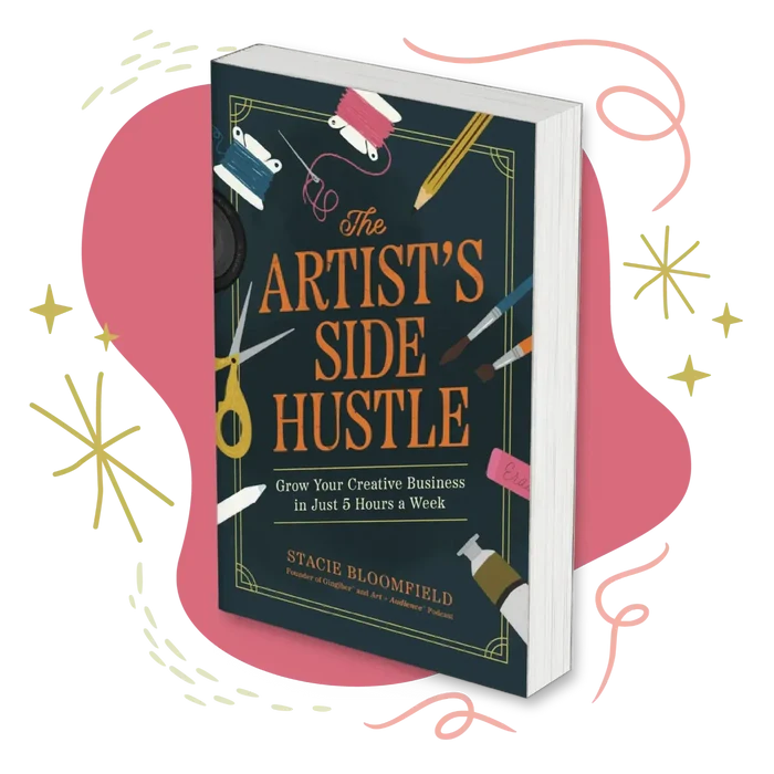 The Artist's Side Hustle Book - front cover
