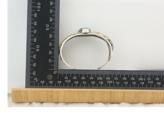 Vintage Navajo Bracelet 925 Silver Turquoise Traditional Handmade Authentic