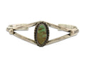 Vintage Navajo Bracelet 925 Silver Turquoise Tranditional Handmade Signed Gecko