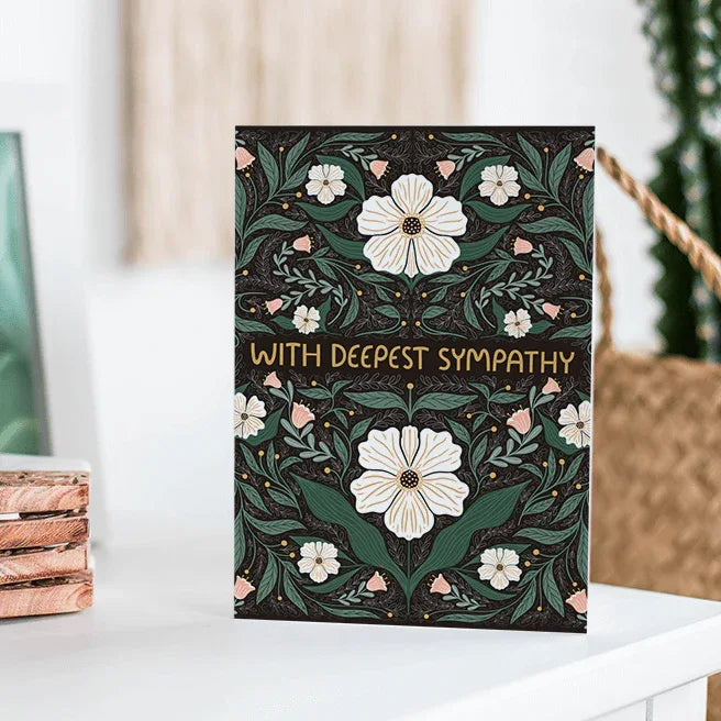 With Deepest Sympathy Card - Gingiber